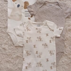 Pack x3 Bodies - talle 6/9 meses