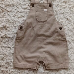 Enterito Jardinero Beige -18 meses