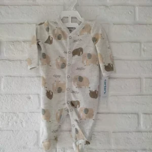 Enterito Elefantes Unisex - talle 3 meses