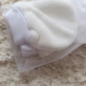 Manoplas Bebe Plush Beige