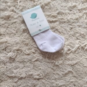 Medias bebe Blanca -Talle 0