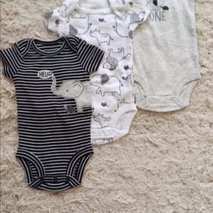 Pack x3 Bodies - talle RN