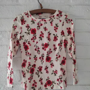 Remera Floreada - Talle 3 años