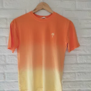 remera naranja - 8/10 años