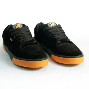 TROYAN NEGRA DOBLE BUMPER NEGRO / NARANJA